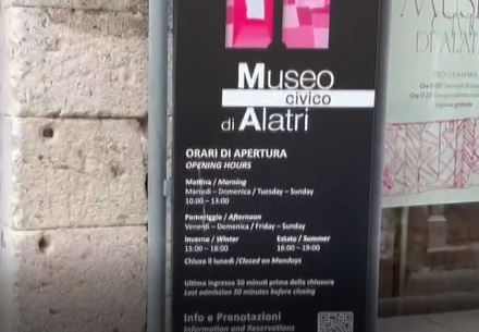 Riapre il Museo Civico di Alatri con nuove iniziative