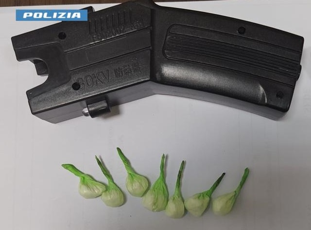 Denunciato 21enne rumeno con taser e cocaina a Cassino
