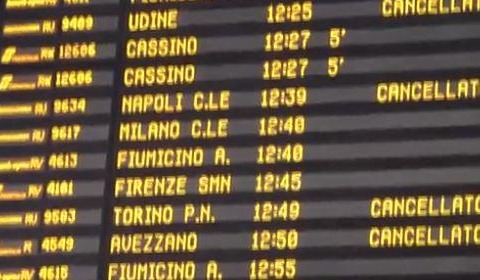 Ammodernamento sulla Roma-Cassino: treni fermi ad agosto