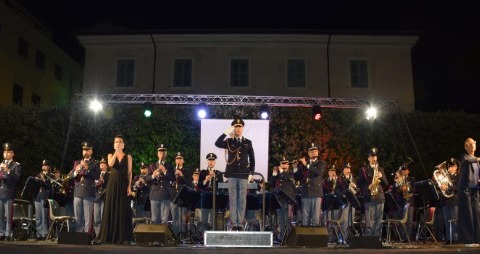 Anagni, applausi per la Fanfara della Polizia di Stato