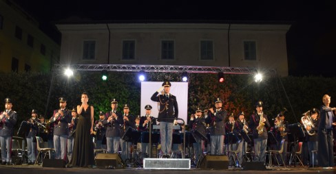 Anagni, applausi per la Fanfara della Polizia di Stato