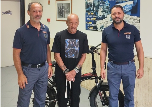 Bicisicurezza: recuperata e restituita bici elettrica rubata