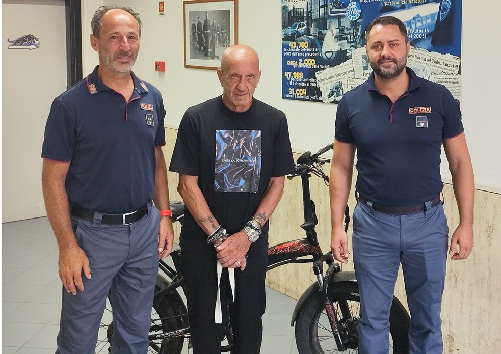 Bicisicurezza: recuperata e restituita bici elettrica rubata