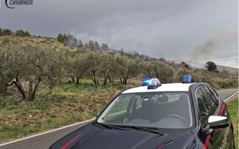Rogo da rifiuti, denunciato il proprietario del terreno