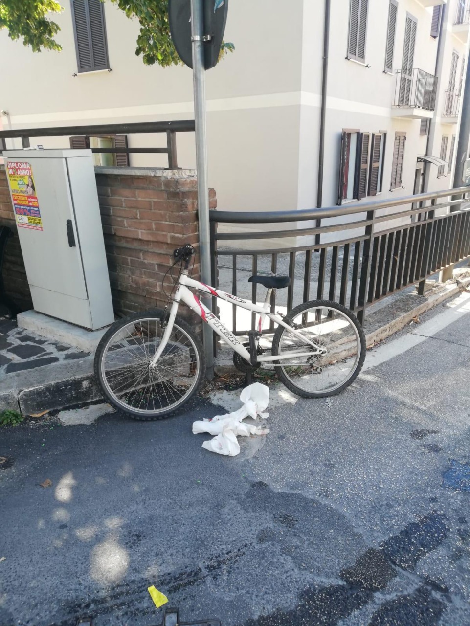 Alatri, 11enne cade dalla bici: trasferito al Gemelli
