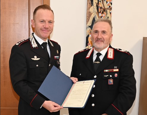 Congedo nell’Arma per Rossignolo e Miarelli