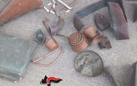 Furto di 90 chili di rame a Ripi: due arresti