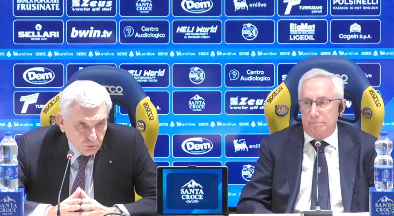 Frosinone, il piano Stirpe-Clara Vista: «Serie A stabile»