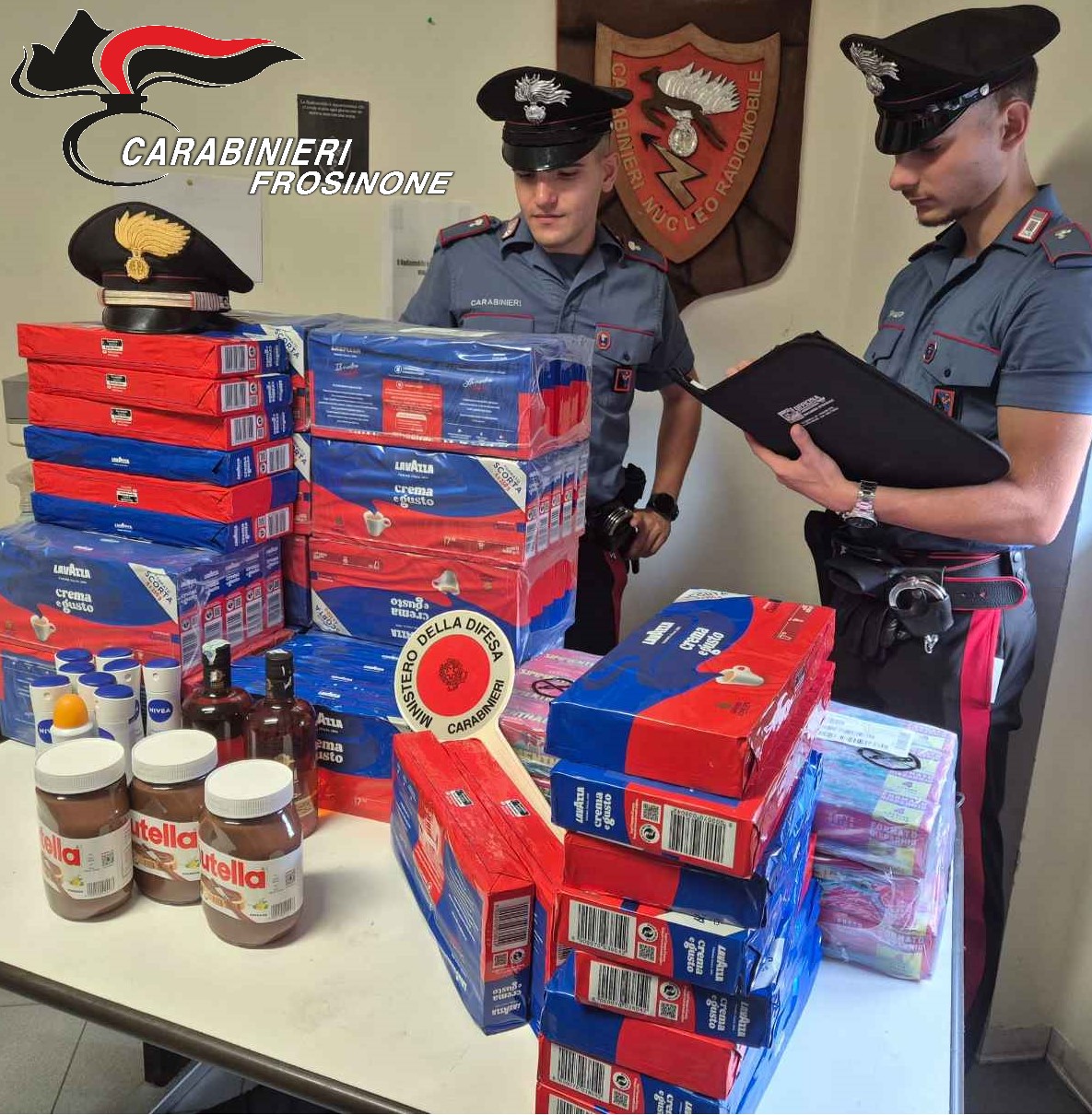 Merce rubata in auto: quattro denunce ad Anagni