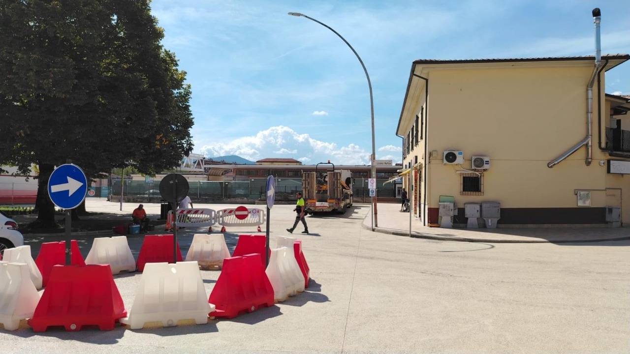 Frosinone, nuovo accesso alla stazione da via Monteverdi