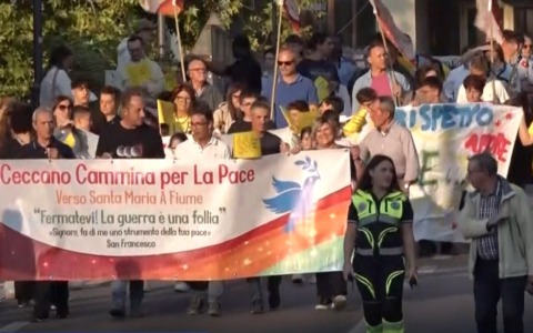 Ceccano, migliaia alla marcia della Pace per San Francesco