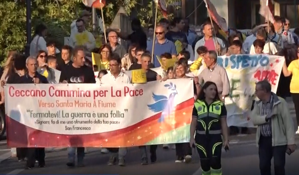 Ceccano, migliaia alla marcia della Pace per San Francesco